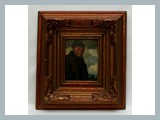 	

Gemälde (Spachteltechnik) unsigniert um 1890 - Bildnis eines älteren Mannes im Spätherbst
45 x 41 cm